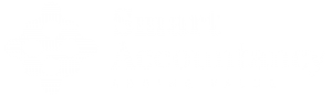 Smart Accountancy Logo in White on Transparent Background